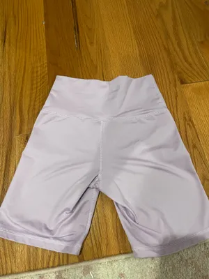 Aerie Lavender Biker Shorts size small 5” thumbnail 2