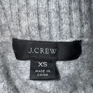 J. Crew Turtleneck Sweater in Supersoft Yarn Size XS‎ Gray Wool Alpaca Classic thumbnail 8