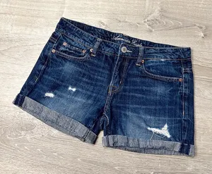 •AMERICAN EAGLE• JEAN SHORTS thumbnail 1