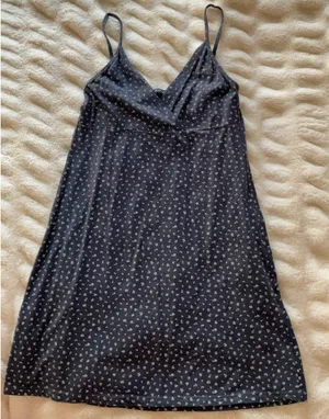 Brandy Melville blue floral dress thumbnail 1