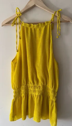 REVOLVE Tularosa Lilo‎ Top in Vibrant Yellow thumbnail 1