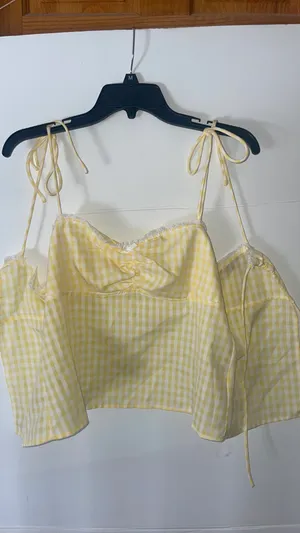 Yellow Crop Top thumbnail 4