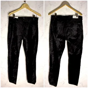 7 for all mankind the high waist black skinny jeans thumbnail 5