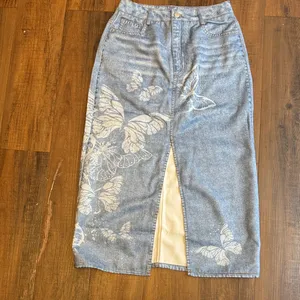 ❤️Butterfly Print Denim Skirt thumbnail 12
