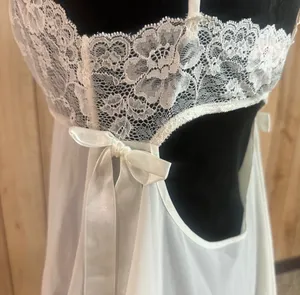 Victorias Secret Vintage 1999” Ivory Lace Lingerie thumbnail 5