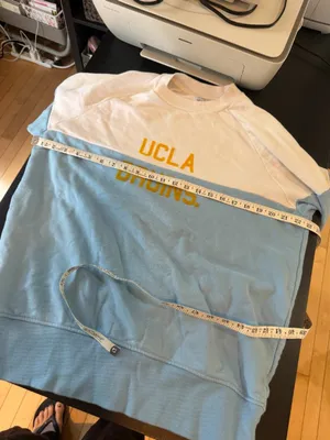 Hillflint UCLA Bruins White Blue Pullover Sweater Sweatshirt Size XL thumbnail 6
