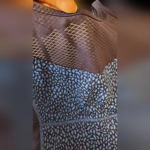 Lululemon Clip-In Long Line BraMiss Mosaic Lakeside Blue Hero Blue/Hero Blue /10 thumbnail 5