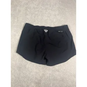 Columbia PFG Tamiami Shorts Womens L Pull On Elastic Black thumbnail 9