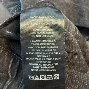 We The Free SuperSonic Slim Jeans Women Size 0 Black Acid Wash Utility Boho Crop thumbnail 10