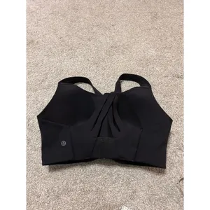 Lululemon AirSupport Bra *High Support DDD Cups $98 BLK/ASGY Size 36DDD‎ thumbnail 3