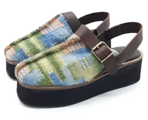 Free People Astrid Platform Mule Clogs in Stargazer Mix thumbnail 1