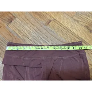 Out From Under UO Aria Seamed Stretch Flared HR Pant Legging Brown Medium thumbnail 6