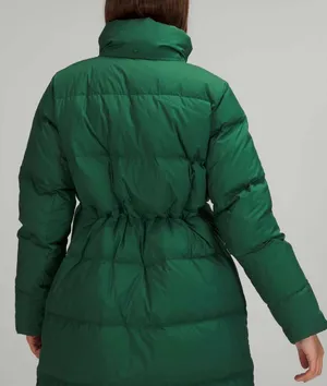 Lululemon Wunder Puff Jacket *Long - Everglade Green 6 thumbnail 3