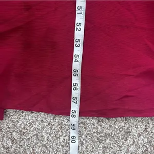 Lulu’s Absolute Romance Burgundy Off-the-Shoulder Maxi Dress Bridesmaid Formal thumbnail 9