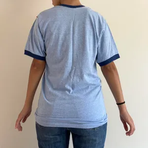 Collegiate Pacific Blue True Vintage Ringer Tee Quinnipiac University thumbnail 3