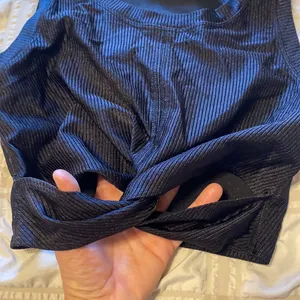 Aerie Offline SHINE Ribbed Sport Bra thumbnail 2