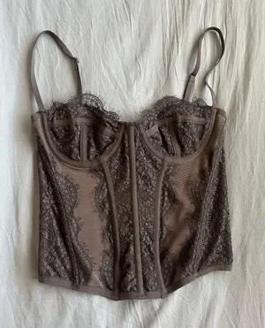 Urban Outfitters Out From Under Modern Love Corset Top thumbnail 1