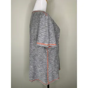 Denver Broncos Gray V Neck T shirt NFL Team Apparel Sz XXL thumbnail 4