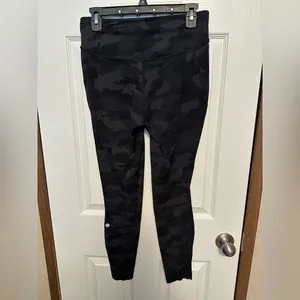 lululemon athletica High-Rise Charcoal Camo Leggings thumbnail 4