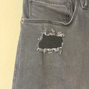Good American Good Waist Jeans Womens 32‎ Black High Rise Skinny Distressed thumbnail 5