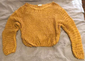 Mustard Yellow Sweater thumbnail 2