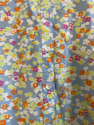 Roller Rabbit Women’s Marine Anu Kurta Floral Dress Size XS thumbnail 2