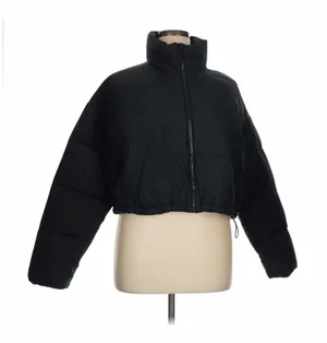 Hollister puffer crop jacket thumbnail 1
