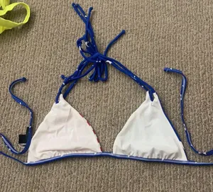 LA Hearts American Flag tie bikini top thumbnail 2