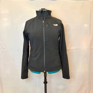 Women’s The North Face Fleece Lined Soft Shell Jacket M Black thumbnail 3