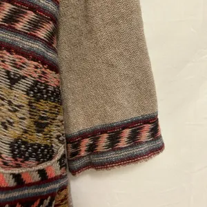 Free‎ People Tan Wool Blend Aztec Cardigan Size Small thumbnail 6