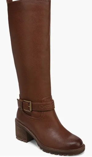 Zodiac Georgia Knee-High Riding Boots, Cognac Size 10 NEW Retail $189 SOLD OUT thumbnail 1