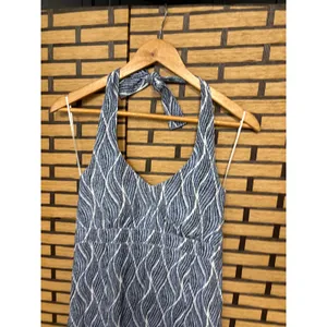 Krimson Klover‎ Blue And White Halter Dress Size XS thumbnail 3