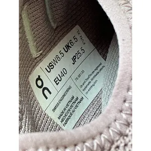 On Running Cloudnova Mauve White Women 8.5 Sneakers 76.98133 Low Top Mesh Shoe thumbnail 5