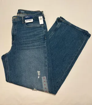 NWT Old Navy Sky-Hi Wide Leg Jeans | Women’s Size 12 thumbnail 1