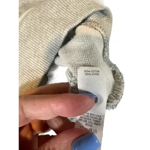Aerie Gray Long Sleeve Hooded Kangaroo Pouch Pocket Sweatshirt Women Sz XXS thumbnail 7