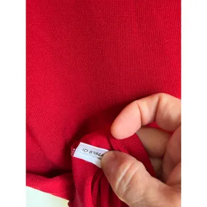 Ann Taylor Silk Blend Sweater Tank Medium Red Sleeveless Tie Waist Shell Top thumbnail 11