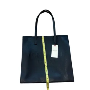 NWT Ted Baker London Soocon Tote Bag- Black thumbnail 7