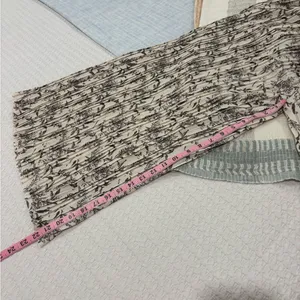 Stitch Fix Cream Alice Blue Pleated Palazzo Pants‎ taupe and cream color size M thumbnail 7
