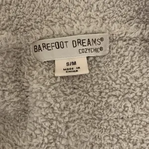 Barefoot‎ Dreams CozyChic Taupe Open Front Cardigan Soft Lounge S M thumbnail 3