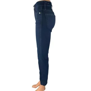NEW Madewell Stovepipe Women's Blue High Waisted Straight Denim Jeans Pants 24 thumbnail 2