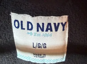 Old Navy Black Puffer Vest Size L/G/G thumbnail 2