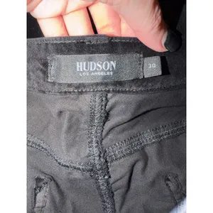 Hudson Pants Women 30 Black Gray‎ Ombre Holly High Rise Crop Flare Velvet NWT thumbnail 8
