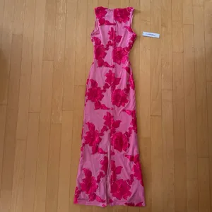 Princess Polly Fionna pink floral maxi dress thumbnail 3