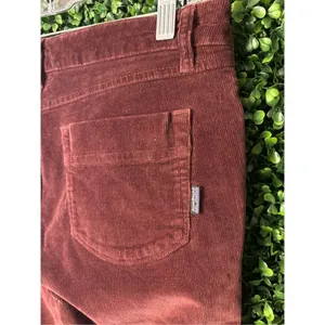 Patagonia Women’s Maroon Corduroy Pants Size 30 thumbnail 3