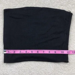 Windsor: Black Ribbed Bandeau thumbnail 3