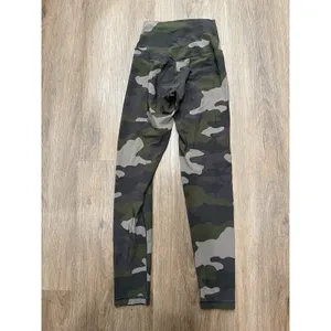 OFFLINE‎ Aerie Real Me Green Camo Print 7/8 Legging Hi-Rise Sz Small thumbnail 2