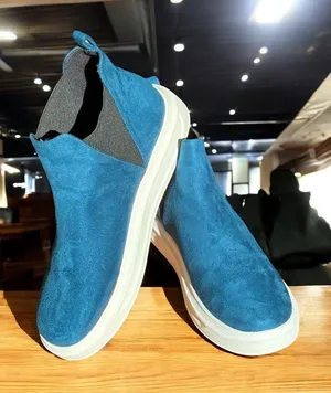 Shoe Republic LA Teal Suede Slip on Shoes Size 8.5 thumbnail 1