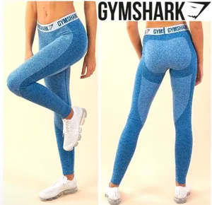 Gymshark Leggings Seamless Blue Small thumbnail 2