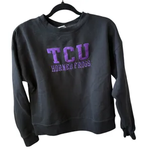 Champion TCU Horned Frogs Embroidered Sweatshirt Womens XS Crewneck Pullover‎ thumbnail 5