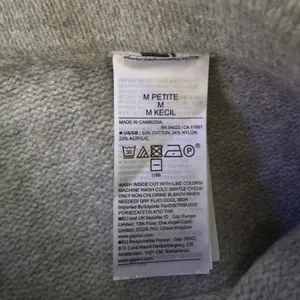 Gap Womens Knit Pull On Flared Leg Sweatpants Gray Medium Petite NWT 836219-00-4 thumbnail 9